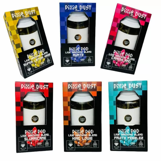 Pixie Pod 4g THC-A Live Diamond Blend Disposable Vape