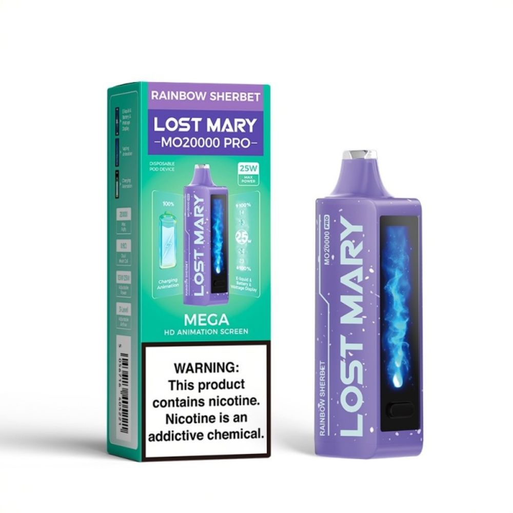 Lost Mary MO20000 PRO Disposable Vape – 20K Puffs